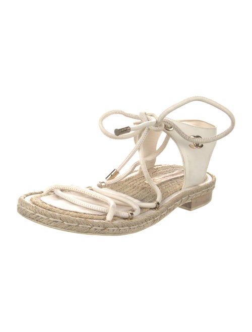 Chanel 2020 Interlocking CC Logo Espadrilles