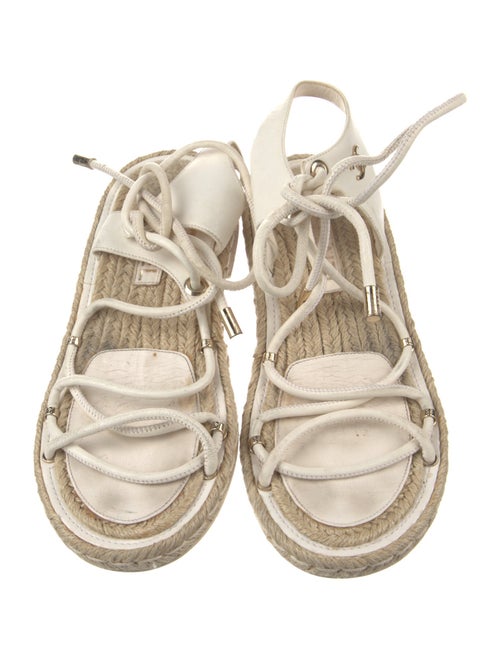 Chanel 2020 Interlocking CC Logo Espadrilles