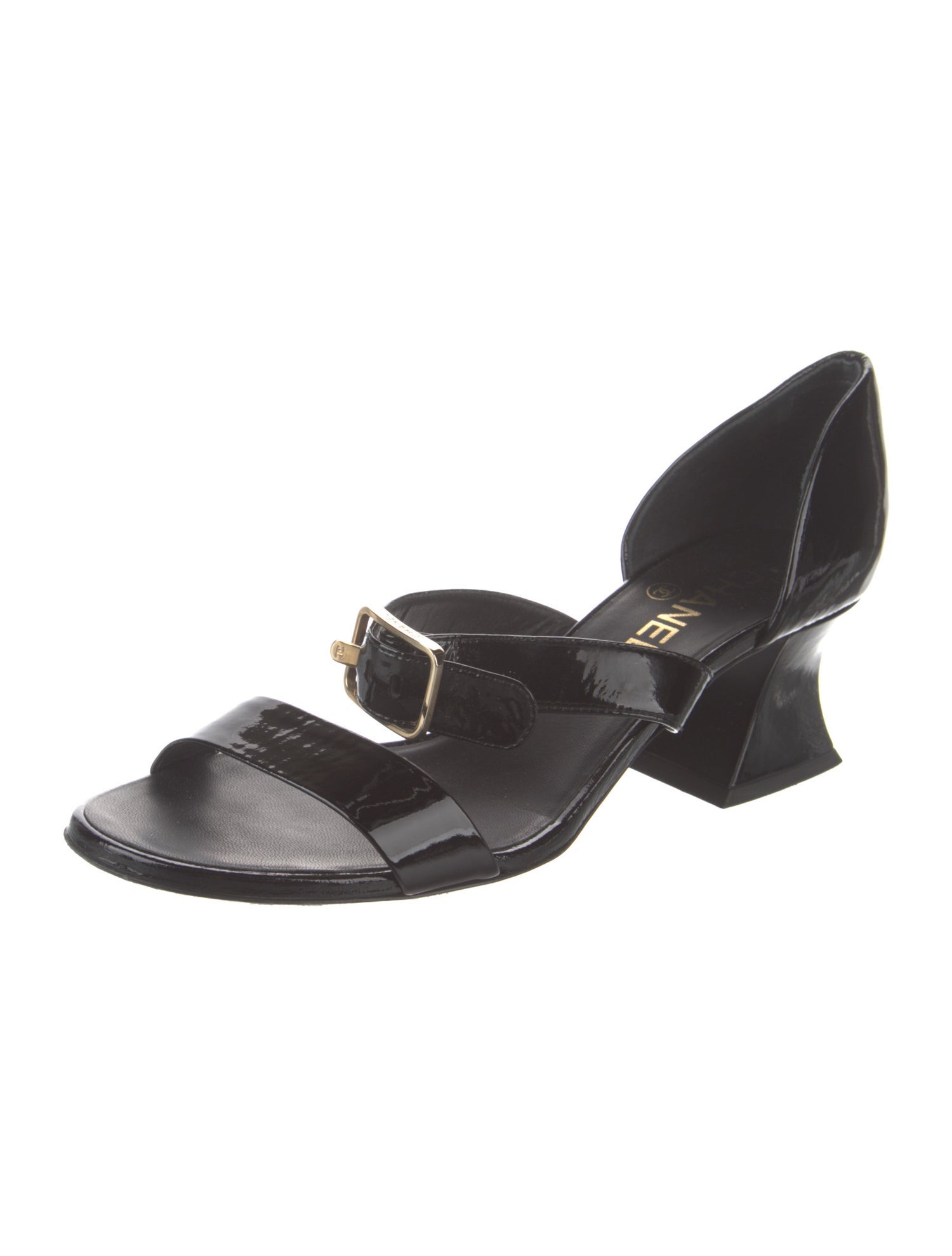 Chanel 2022 Interlocking CC Logo Slides