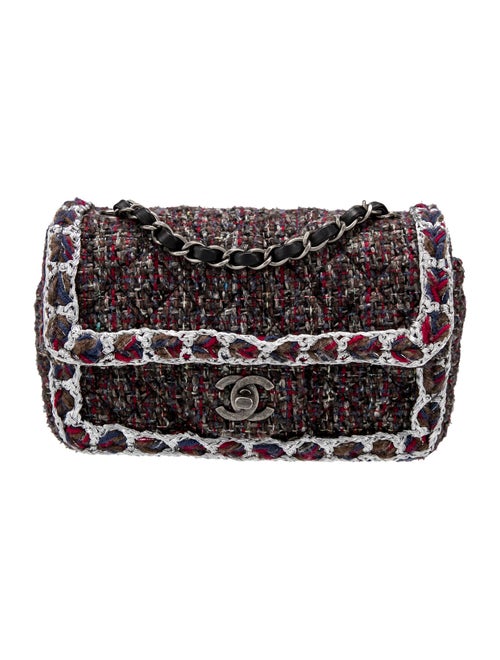 Chanel Tweed Rectangular Mini Flap Bag