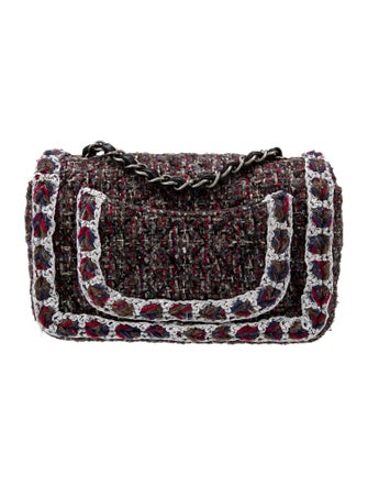 Chanel Tweed Rectangular Mini Flap Bag