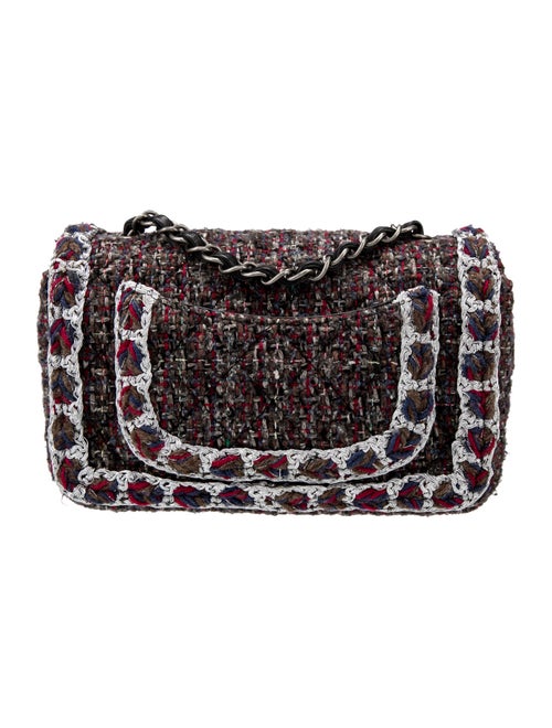 Chanel Tweed Rectangular Mini Flap Bag