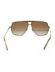 Celine Aviator Tinted Sunglasses