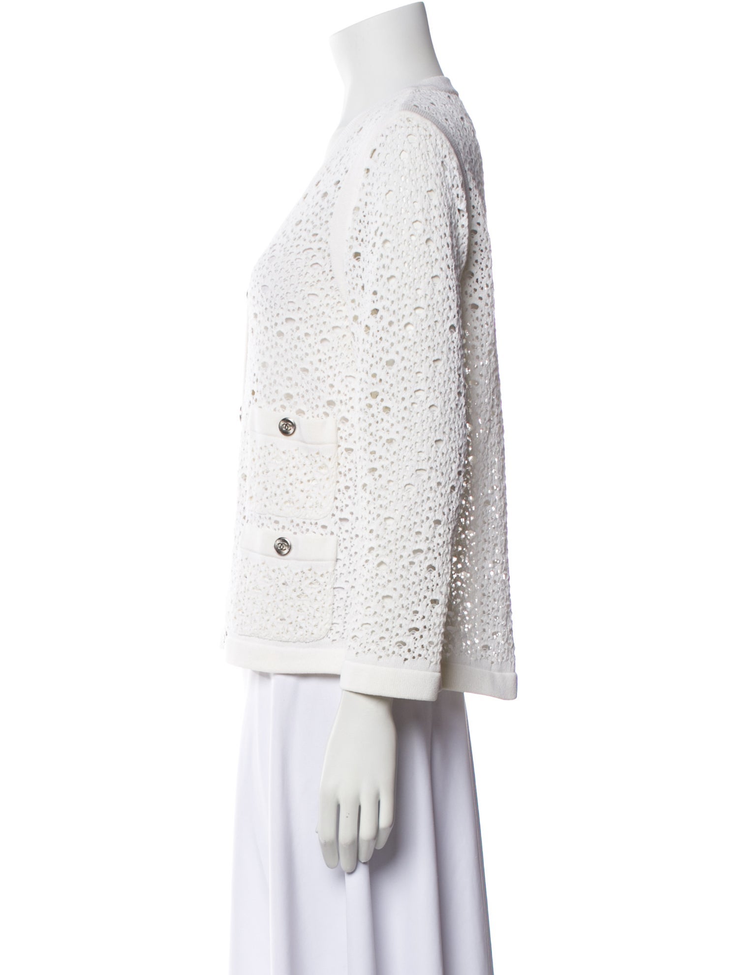 Chanel 2012 V-Neck Sweater