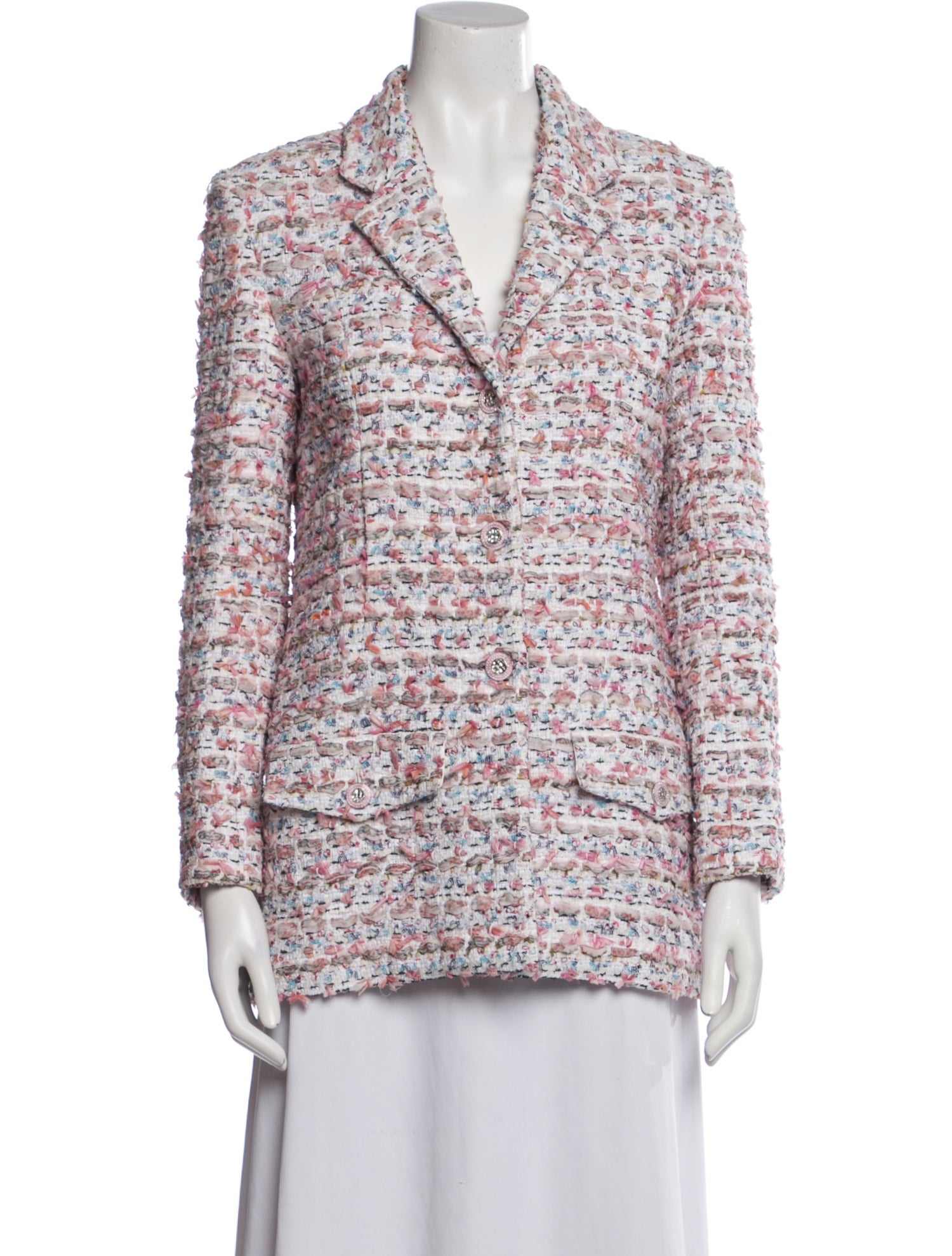 Chanel 2023 Tweed Pattern Blazer