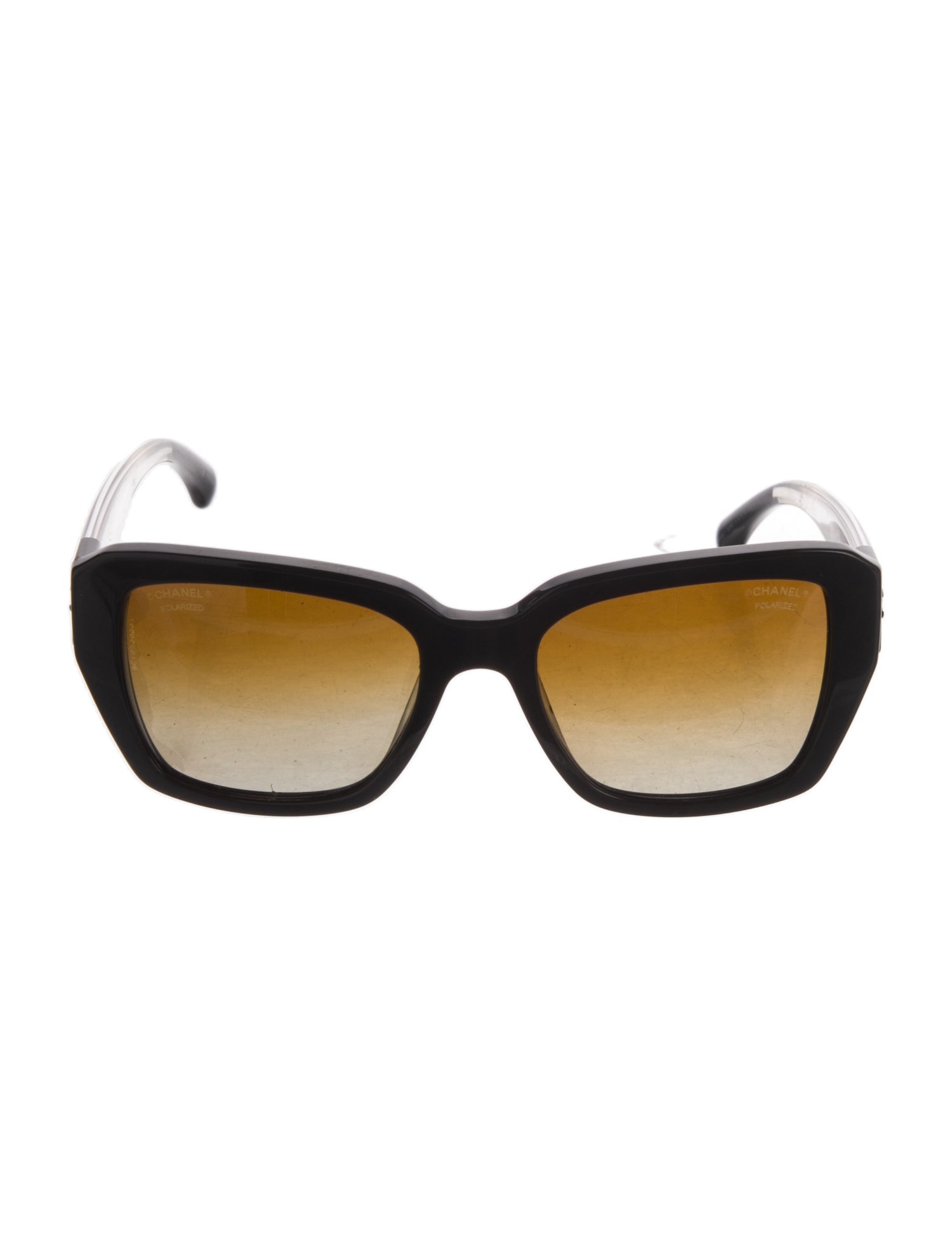 Chanel Interlocking CC Logo Square Sunglasses