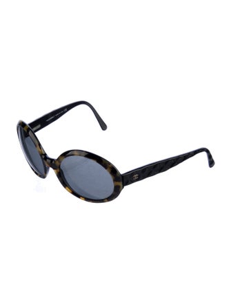 Chanel Interlocking CC Logo Oversize Sunglasses