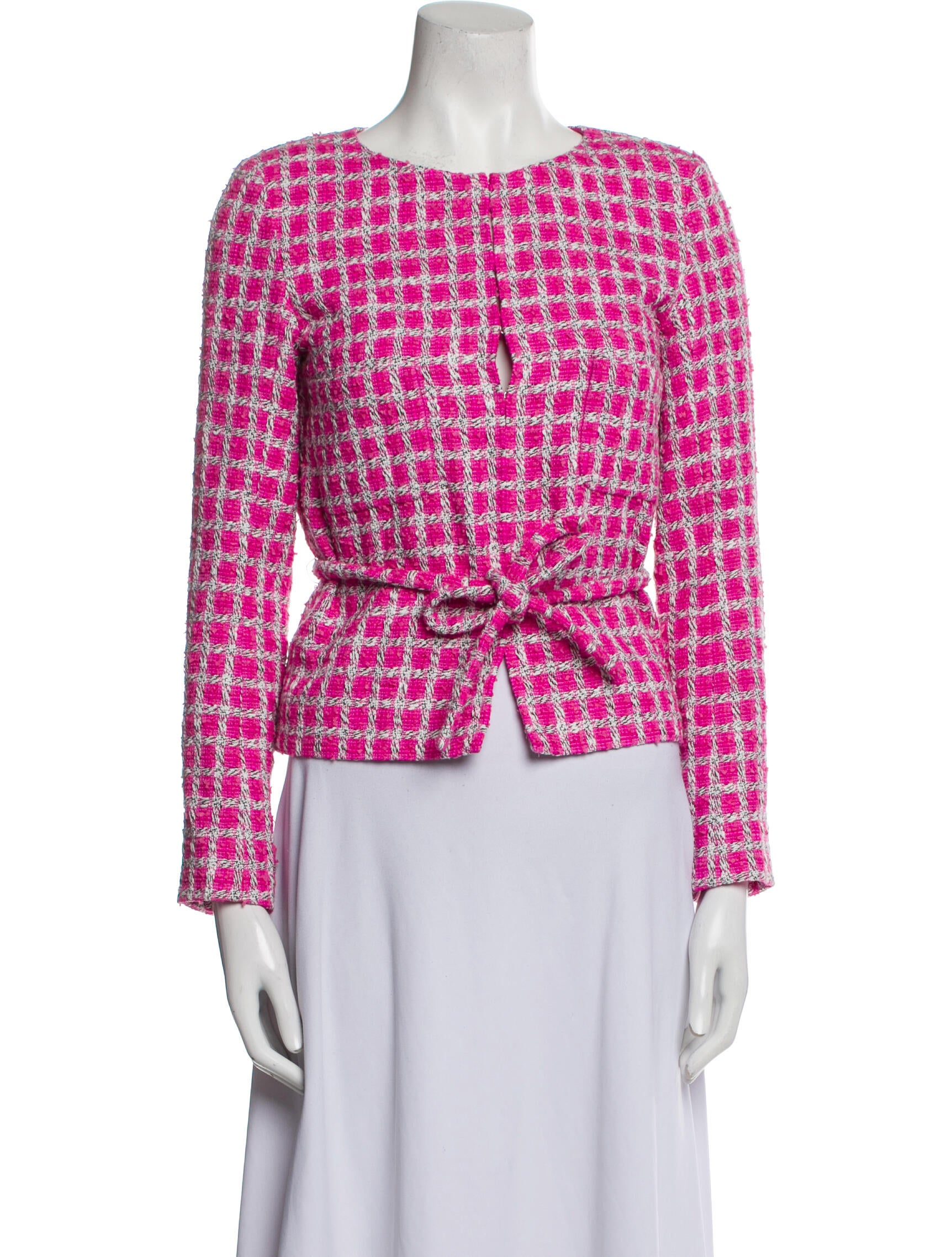 Chanel 2014 Tweed Pattern Jacket