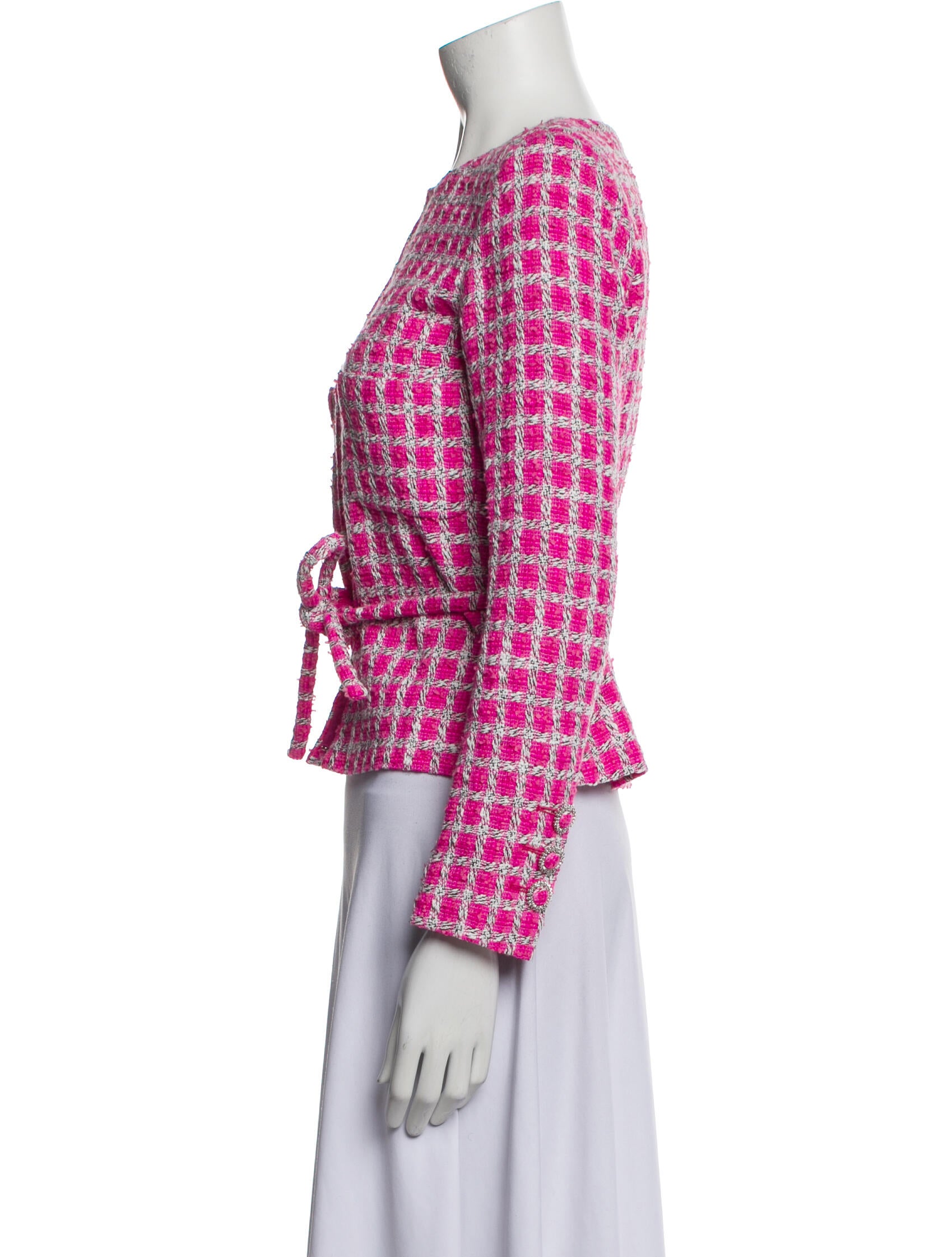 Chanel 2014 Tweed Pattern Jacket
