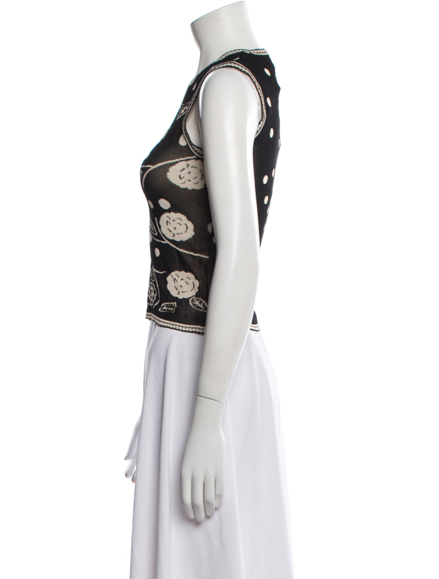 Chanel Vintage 2002 Crop Top