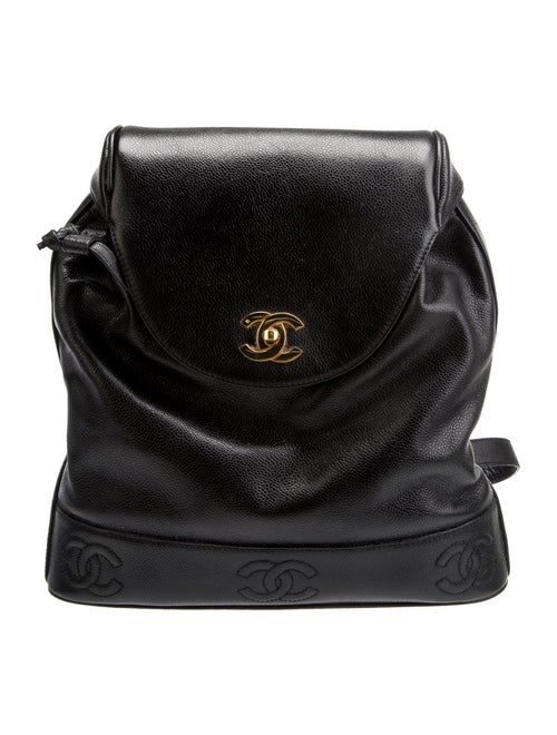 Chanel Caviar Triple CC Backpack