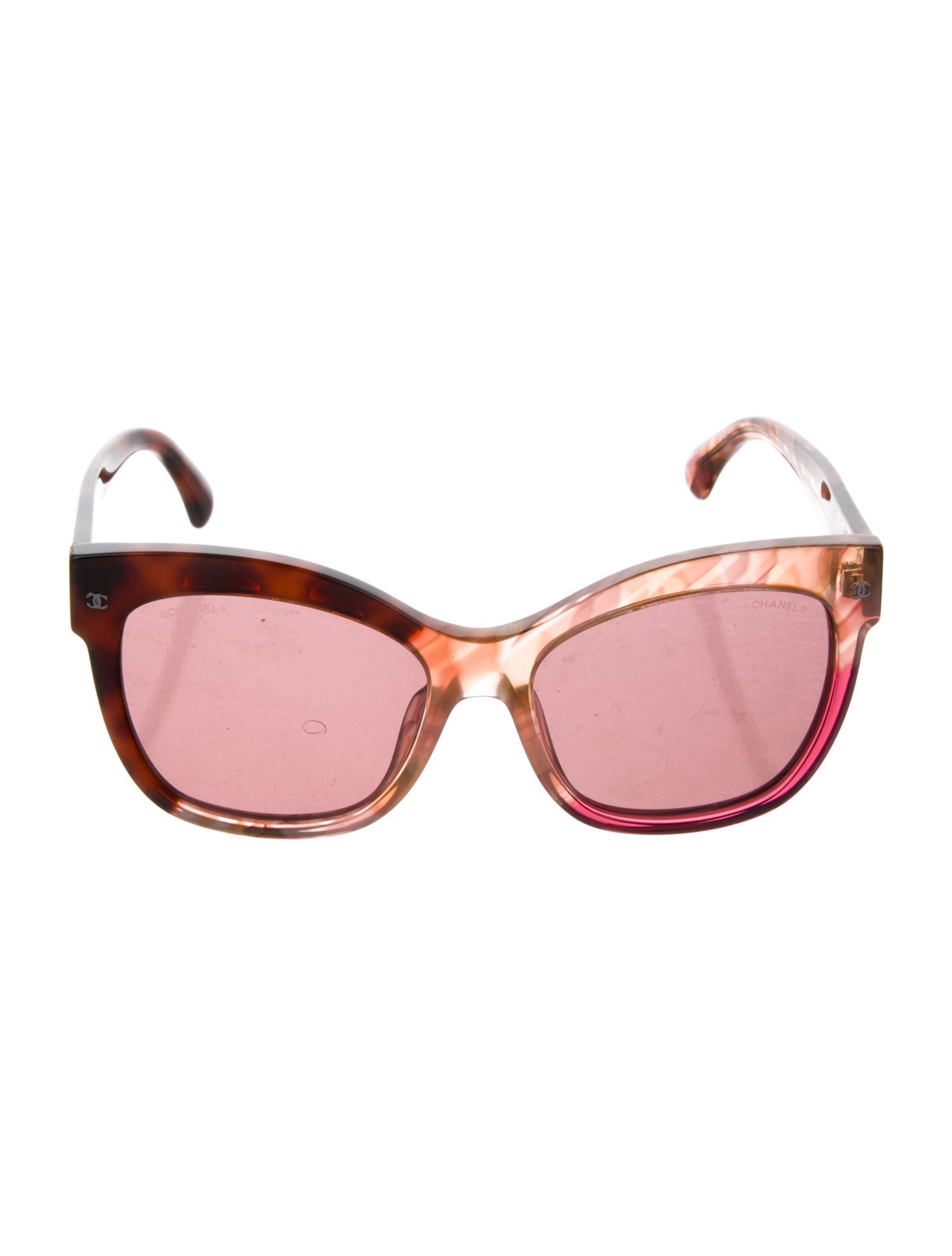 Chanel Interlocking CC Logo Oversize Sunglasses