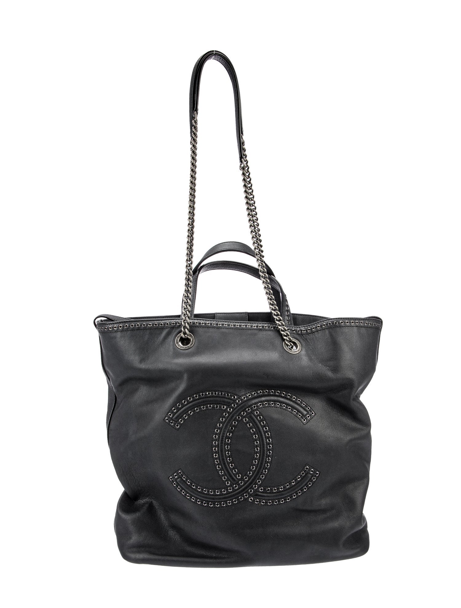 Chanel Large Coco Eyelets Tote