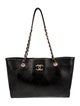 Chanel Quilted CC Shopping Tote
