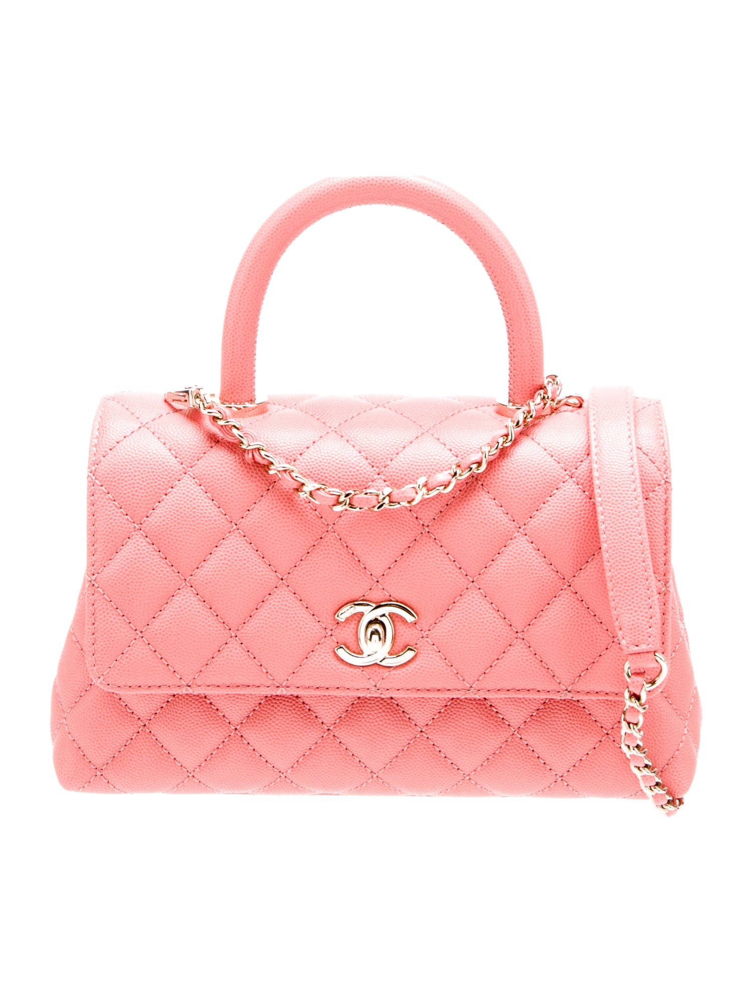 Chanel 2022 Mini Coco Handle Bag