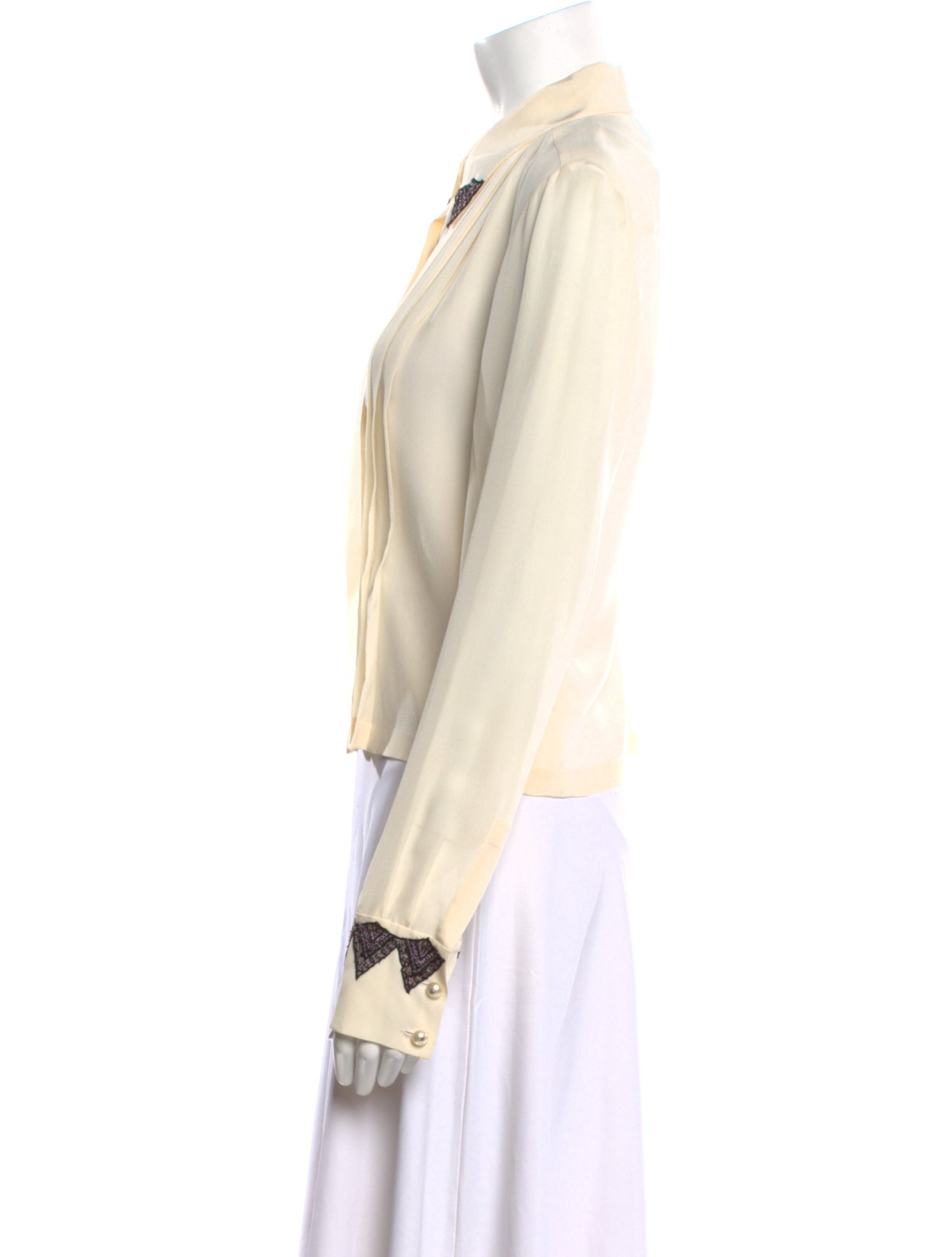 Chanel Vintage 2002 Button-Up Top