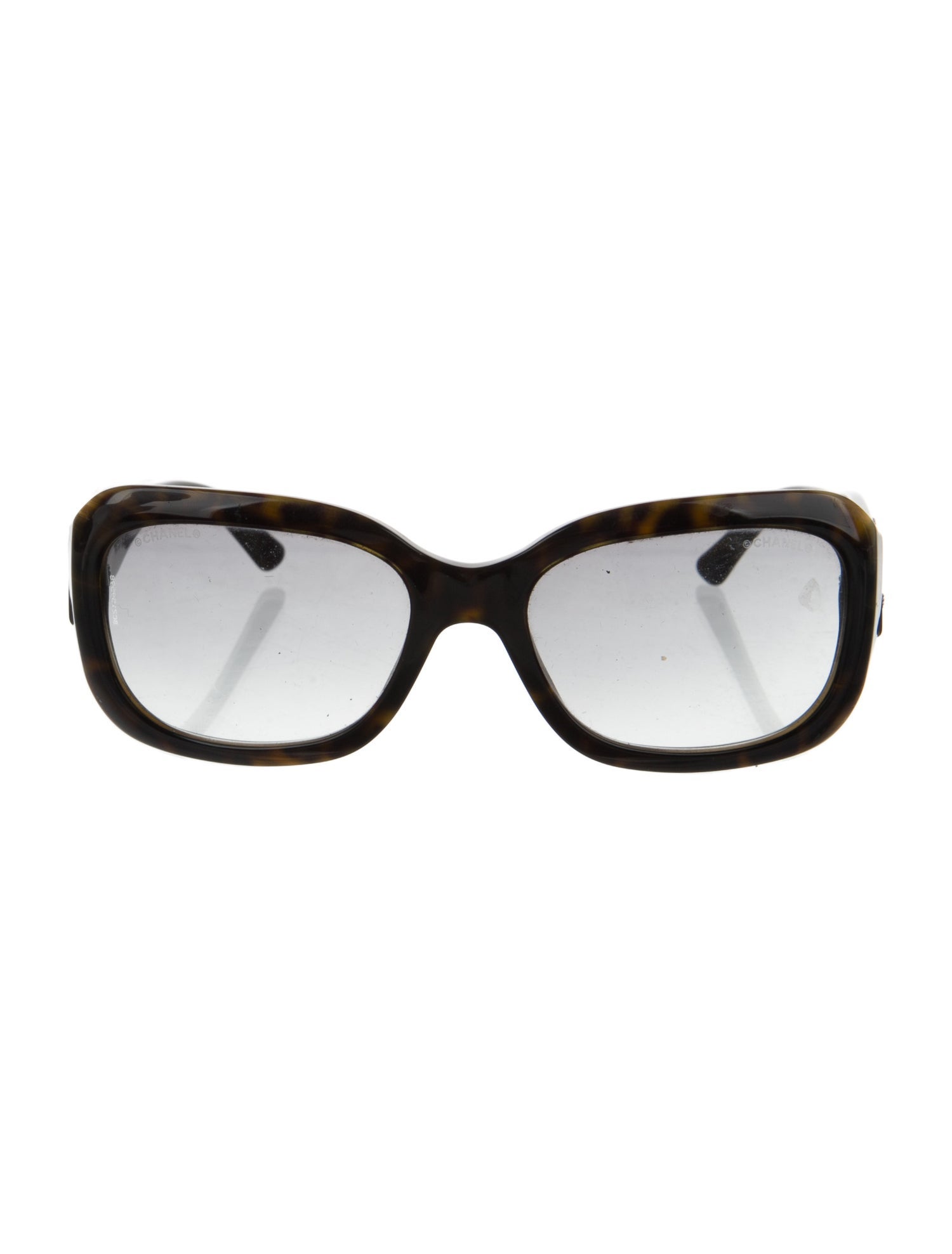 Chanel Interlocking CC Logo Square Sunglasses