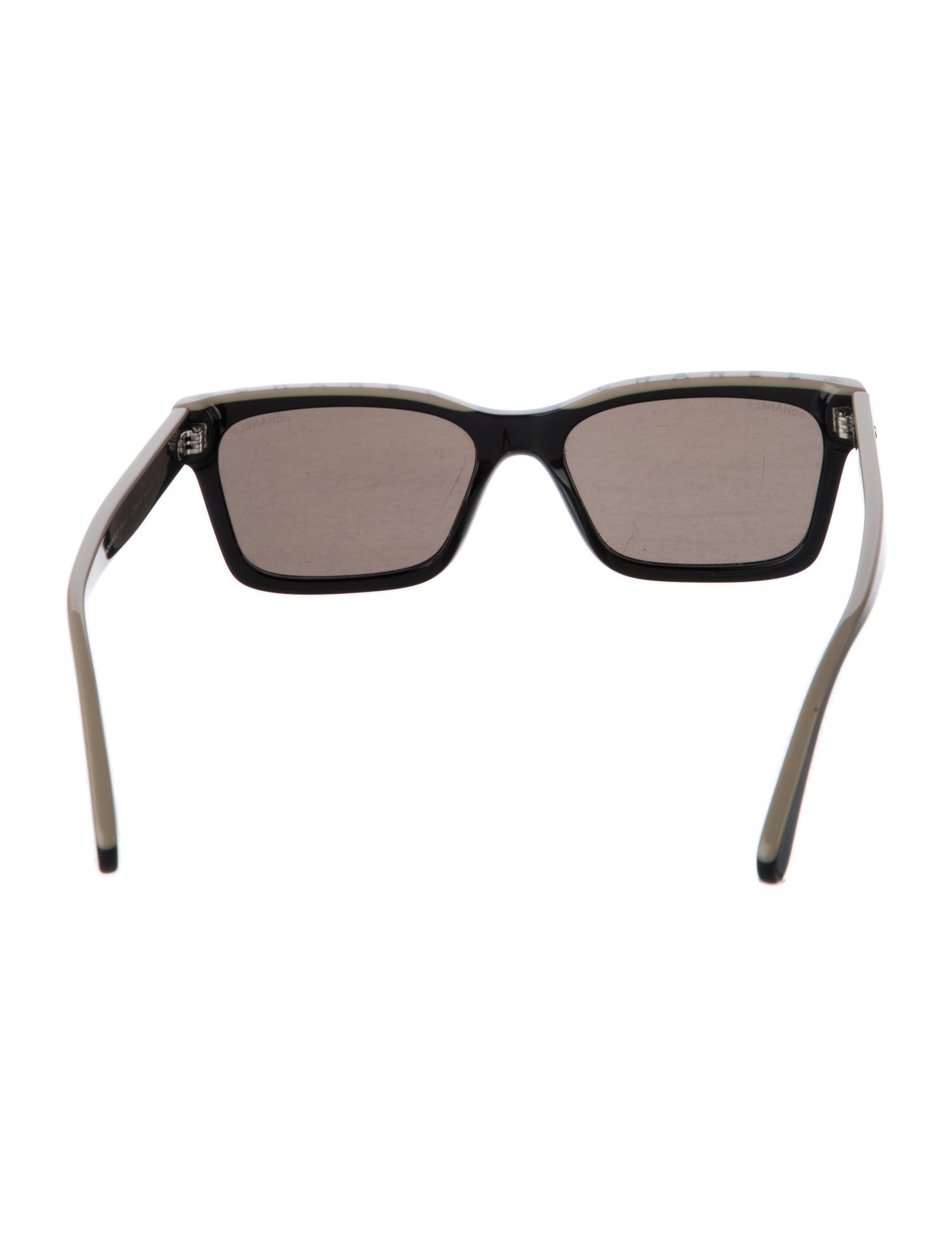 Chanel Interlocking CC Logo Wayfarer Sunglasses