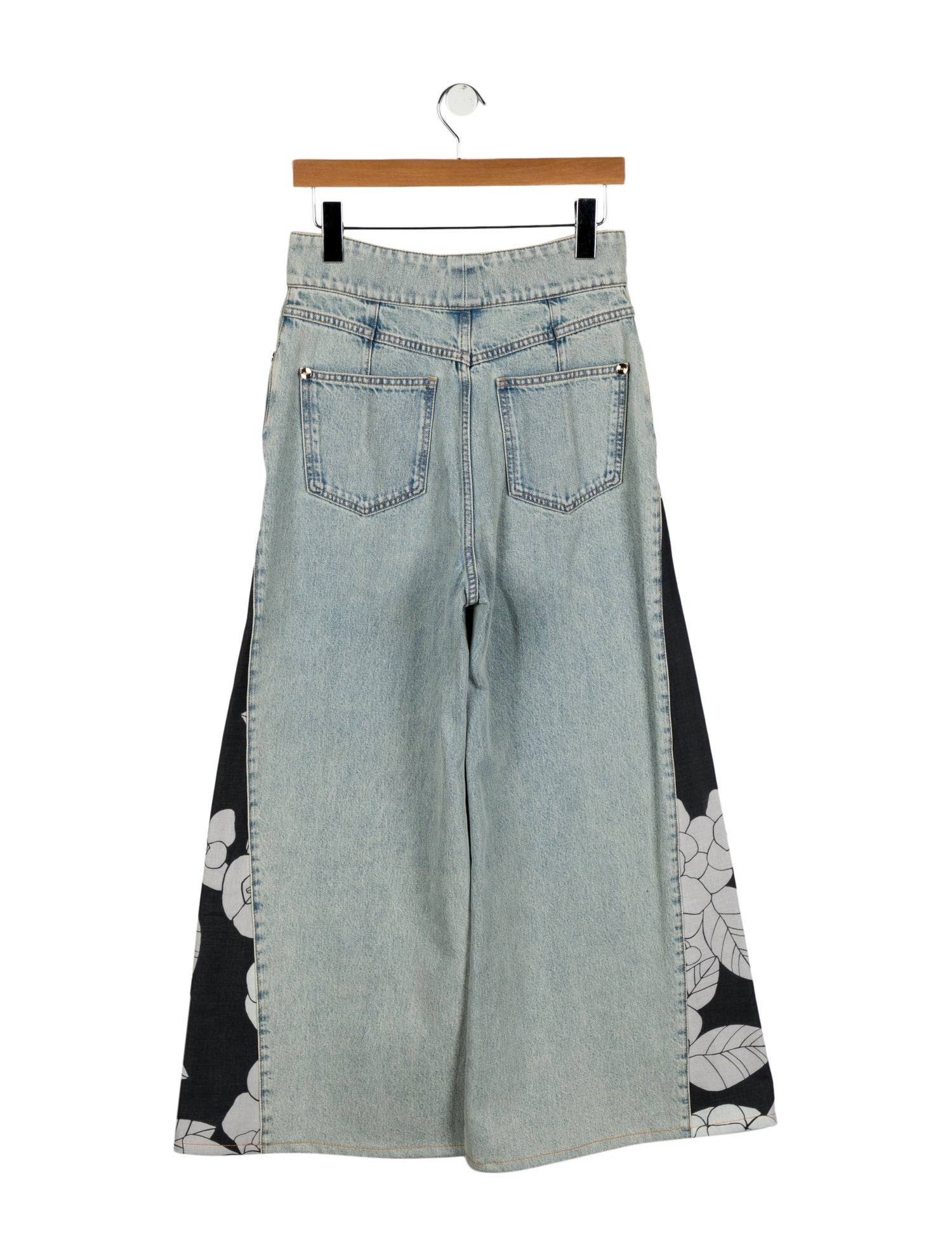 Chanel 2021 Wide Leg Jeans