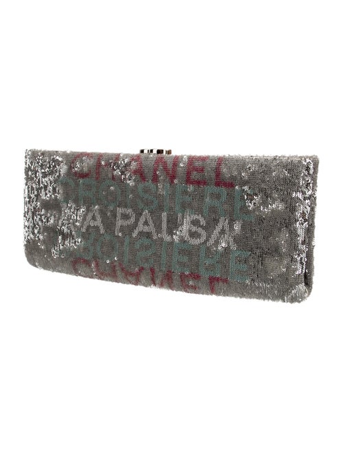 Chanel Sequin La Pausa Clutch