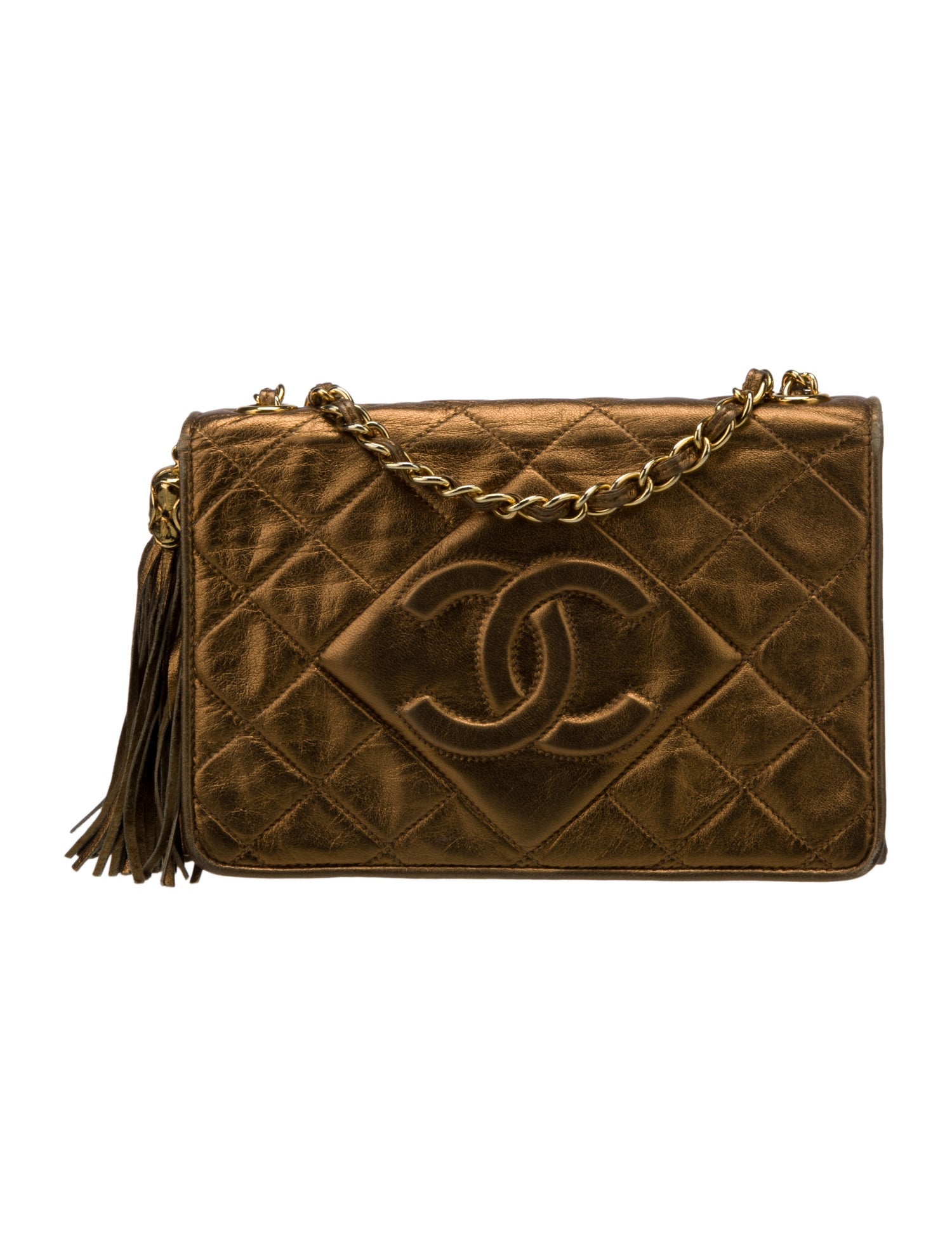 Chanel Vintage Diamond CC Flap Bag