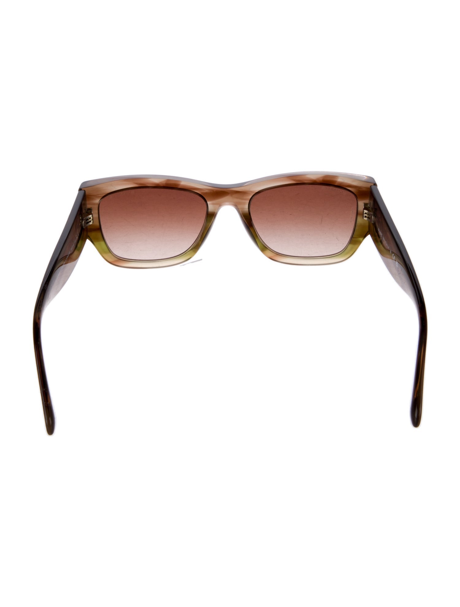 Chanel Interlocking CC Logo Wayfarer Sunglasses