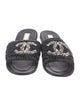 Chanel 2023 Interlocking CC Logo Slides