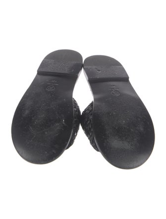 Chanel 2023 Interlocking CC Logo Slides