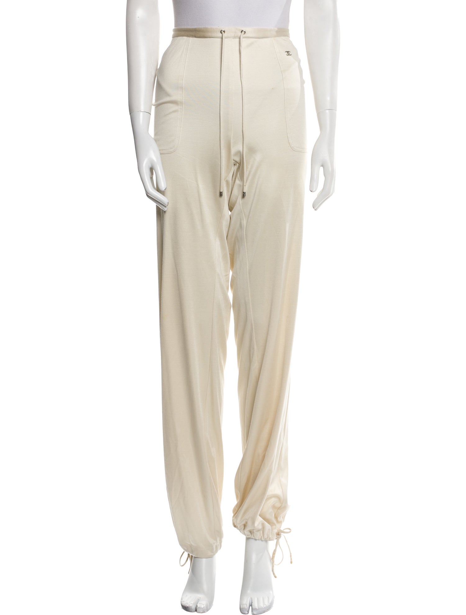 Chanel 2002 Silk Sweatpants