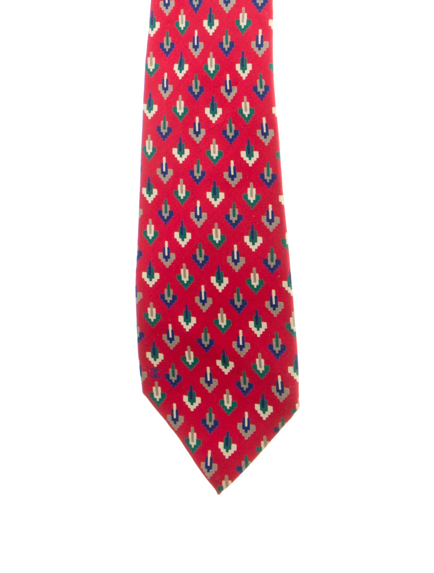 Chanel CC Silk Tie