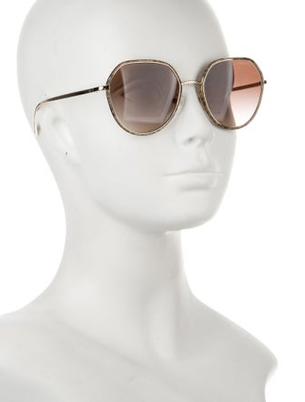 Chanel Interlocking CC Logo Oversize Sunglasses