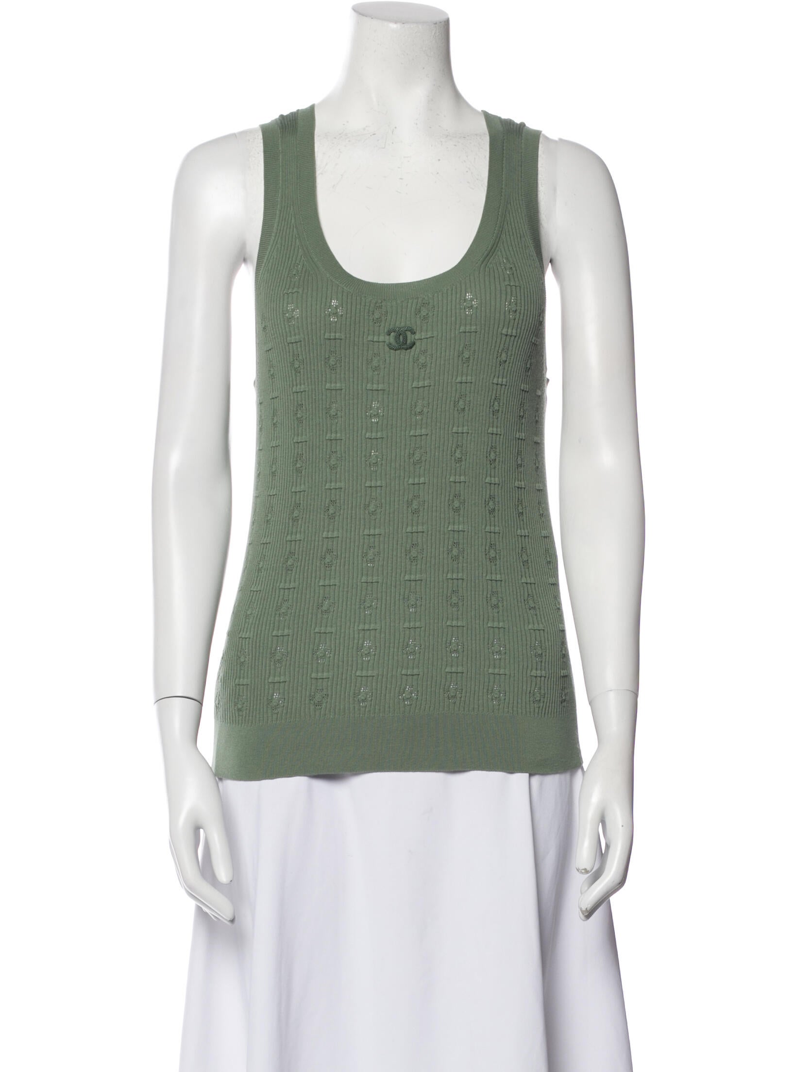 Chanel 2024 Scoop Neck Sweater