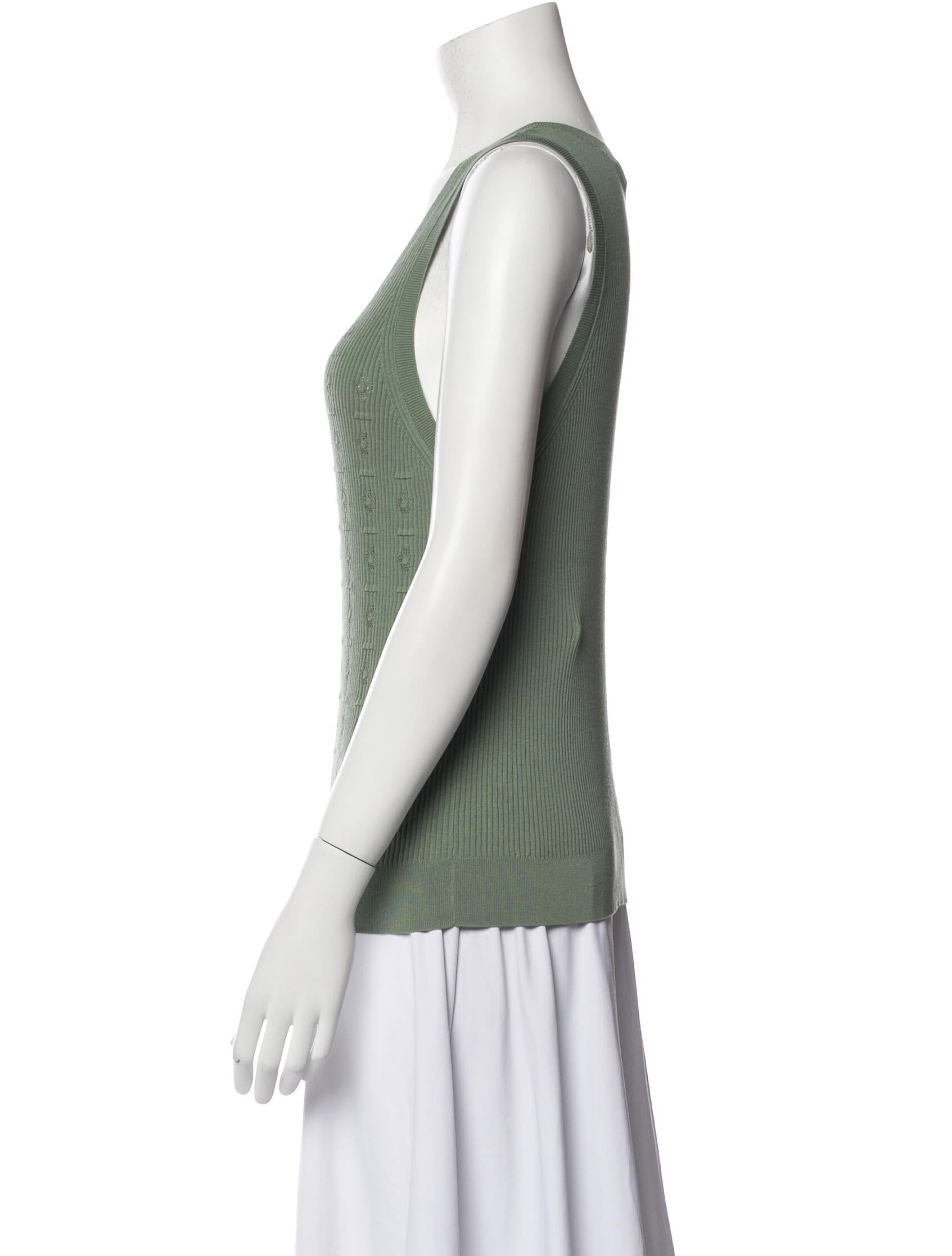 Chanel 2024 Scoop Neck Sweater