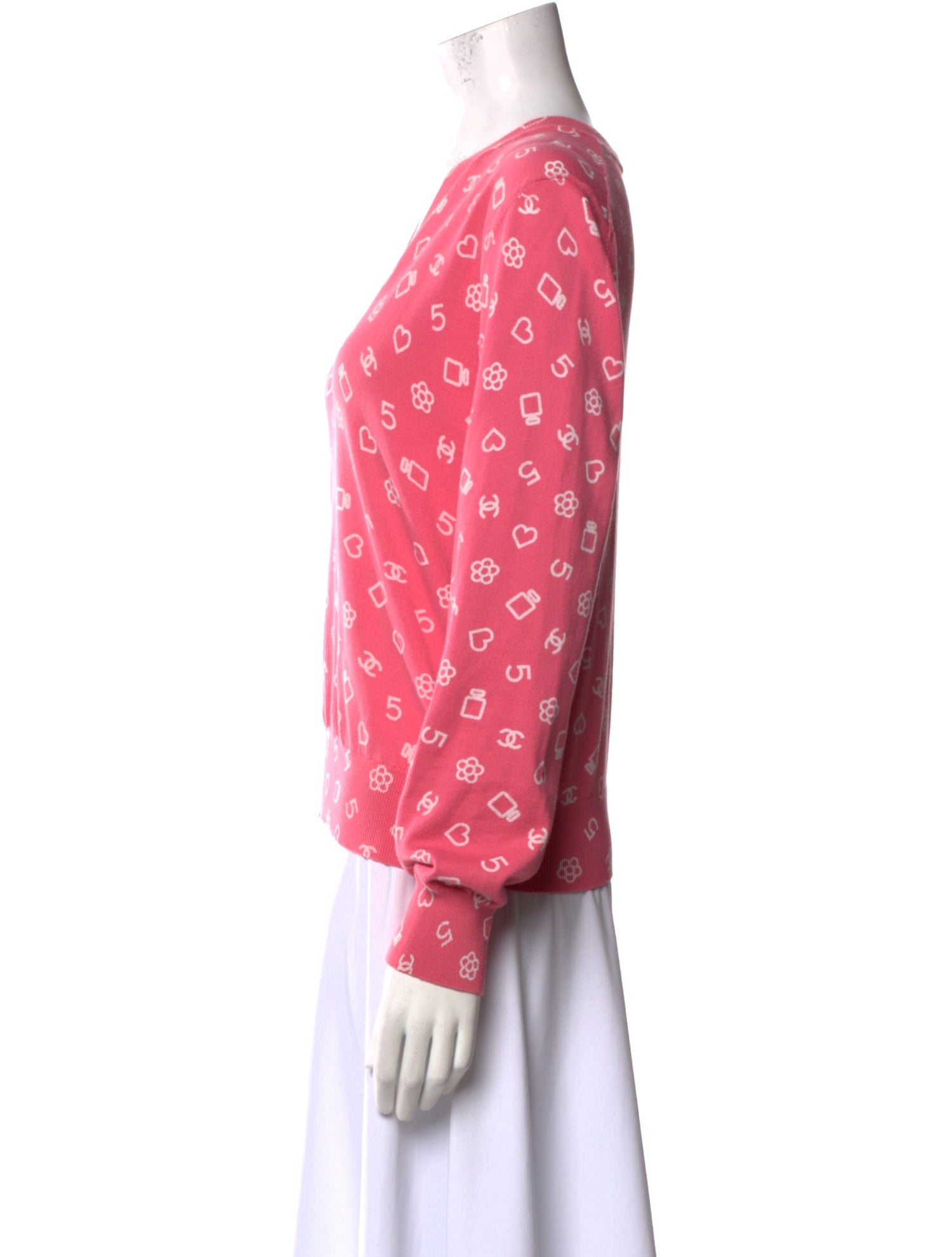 Chanel 2023 Printed Sweater