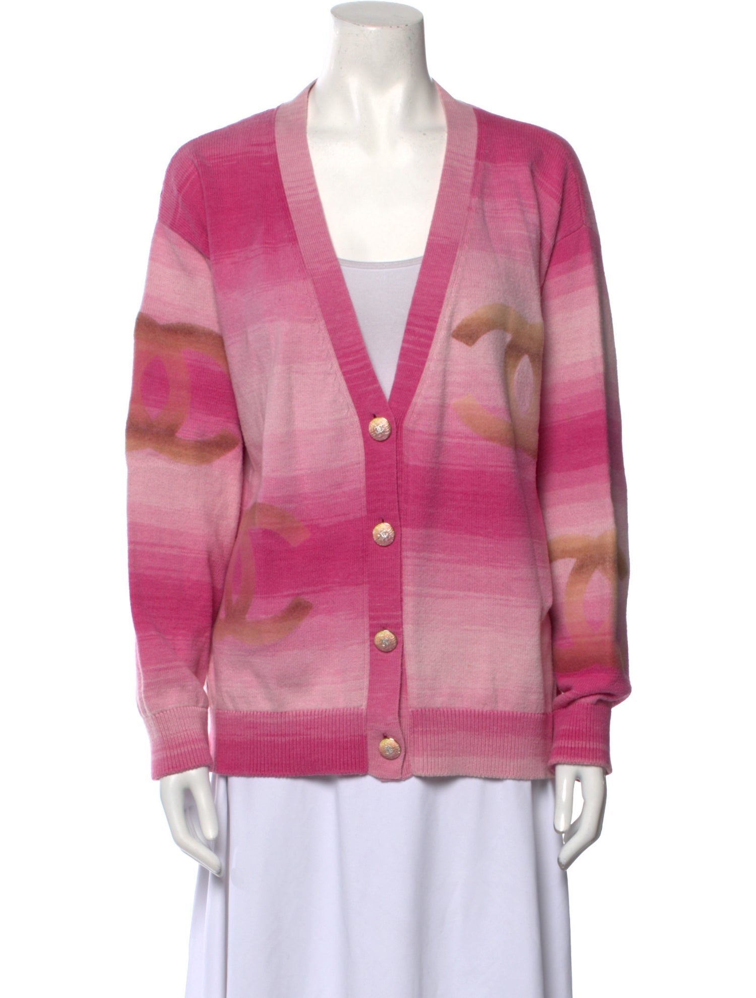 Chanel 2024 Striped Sweater