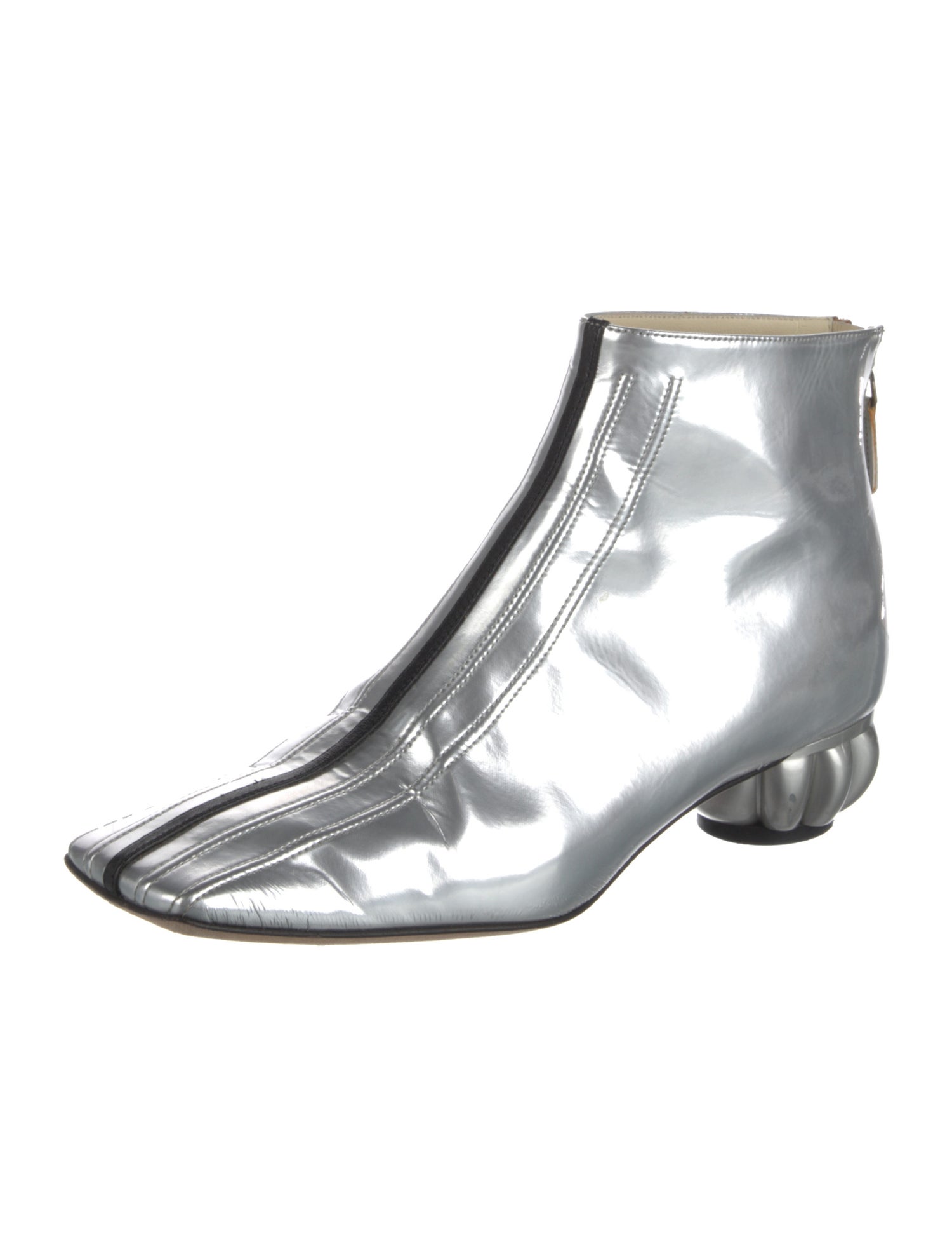 Chanel 2012 Interlocking CC Logo Boots