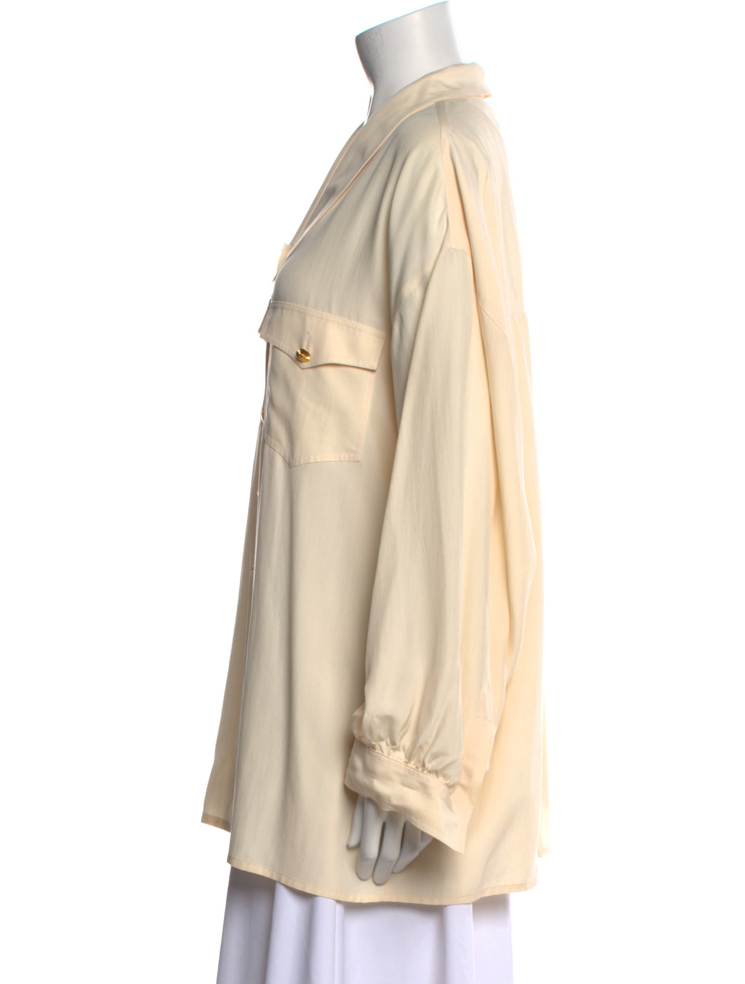 Chanel Vintage 1992 Button-Up Top