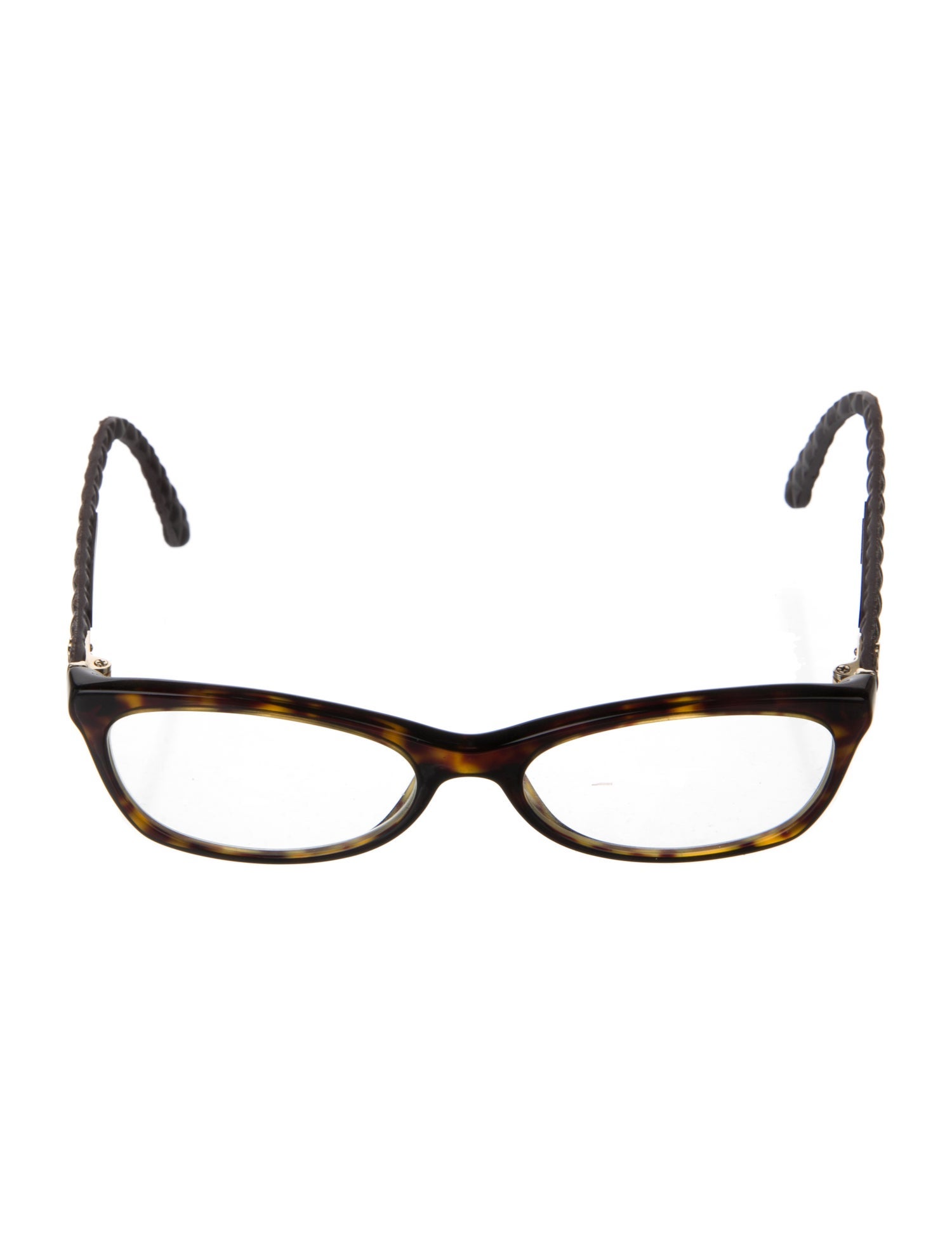 Chanel Interlocking CC Logo Square Eyeglasses