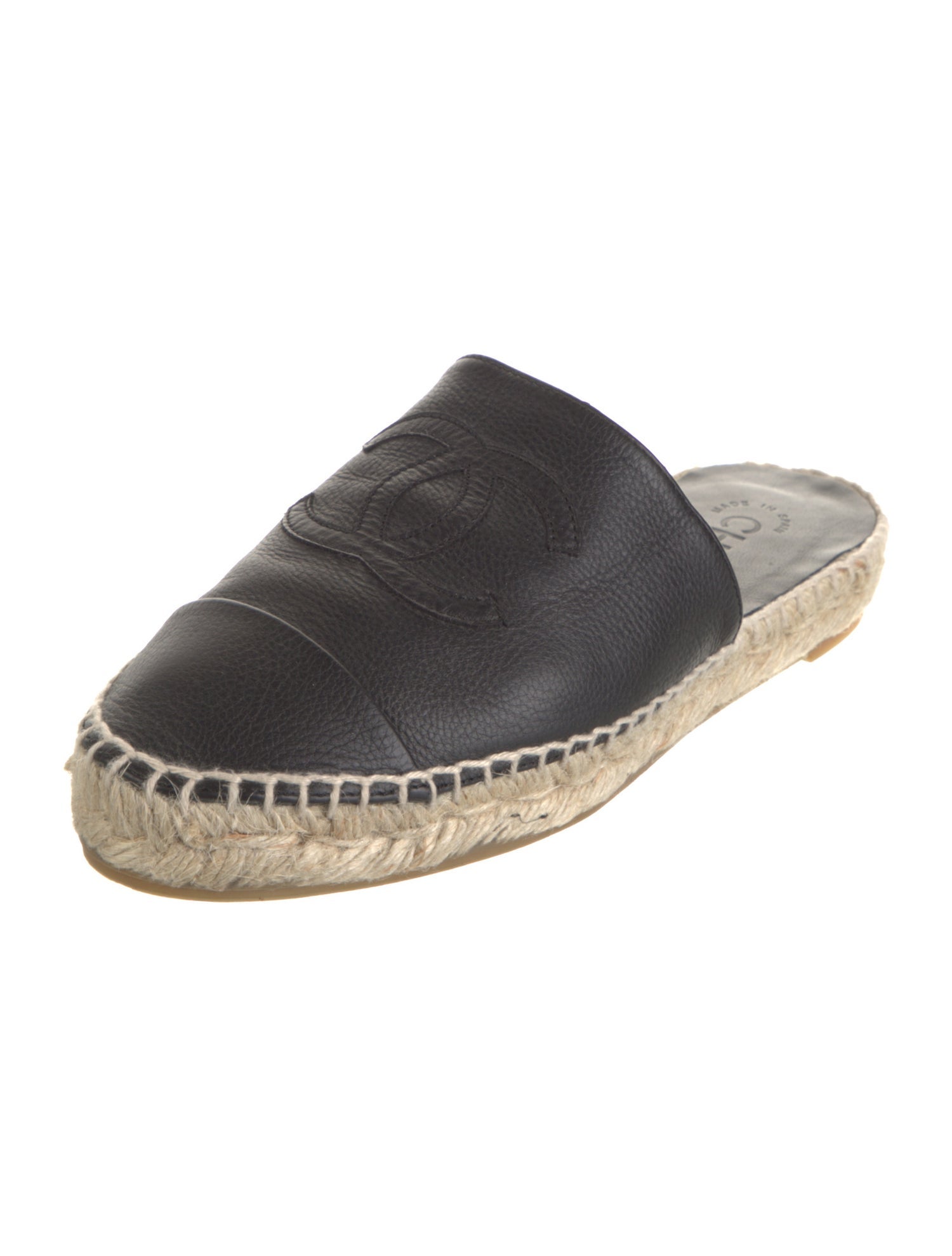 Chanel 2020 Interlocking CC Logo Espadrilles
