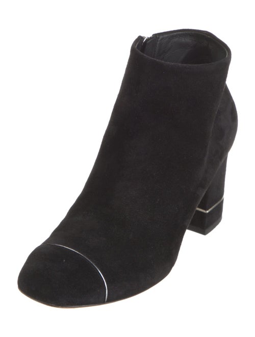 Chanel 2014 Interlocking CC Logo Boots