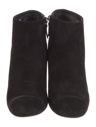 Chanel 2014 Interlocking CC Logo Boots