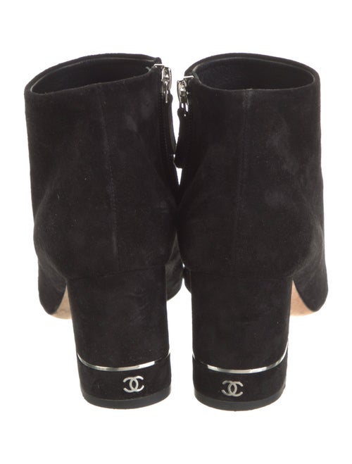 Chanel 2014 Interlocking CC Logo Boots