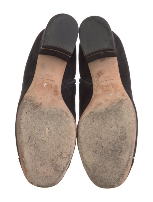 Chanel 2014 Interlocking CC Logo Boots