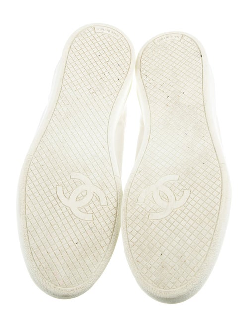 Chanel Interlocking CC Logo Canvas Sneakers