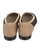 Chanel Interlocking CC Logo Ballet Flats
