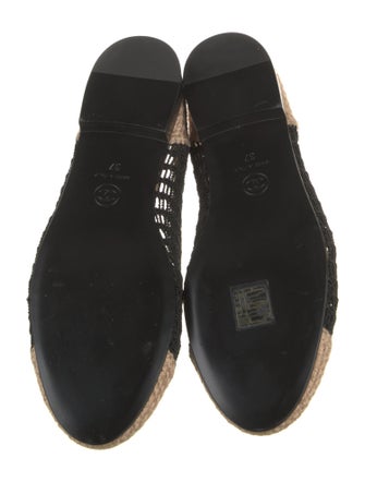 Chanel Interlocking CC Logo Ballet Flats