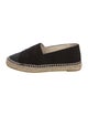 Chanel Interlocking CC Logo Velvet Espadrilles