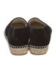 Chanel Interlocking CC Logo Velvet Espadrilles