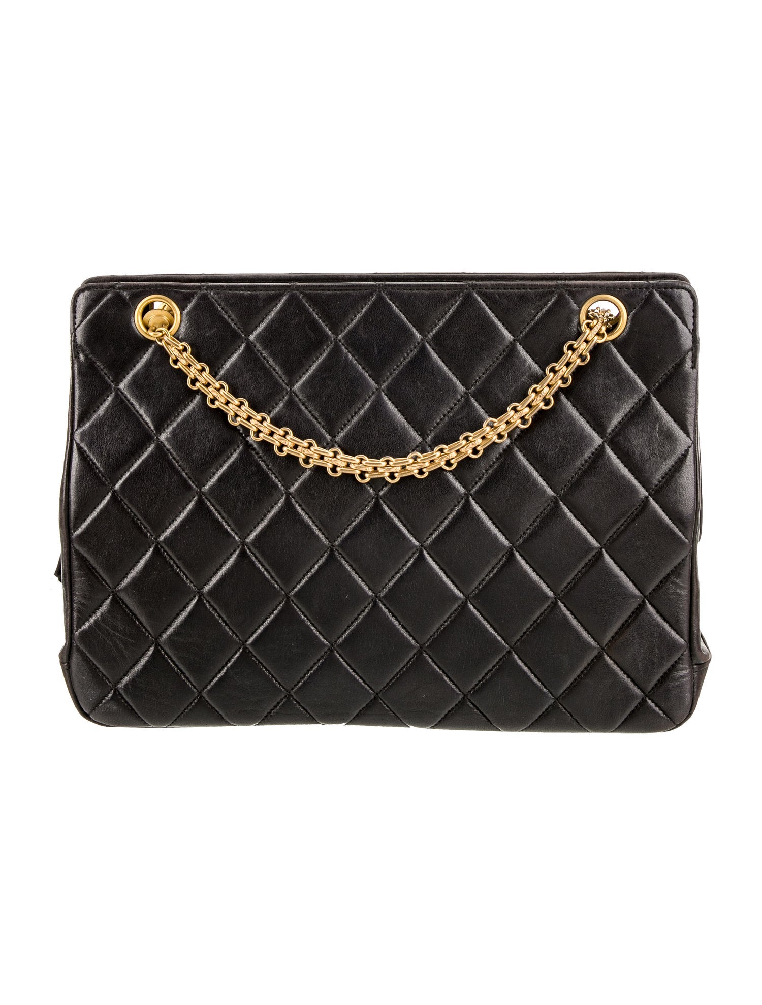 Chanel Quilted Reissue Chain Tote