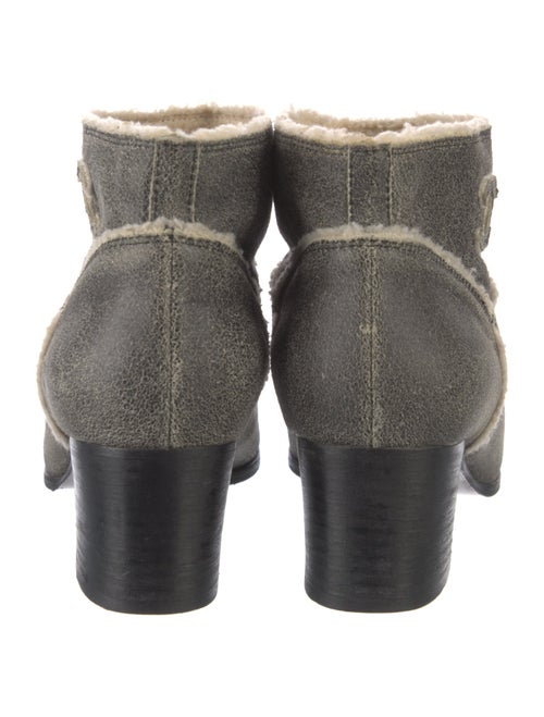 Chanel Interlocking CC Logo Leather Boots